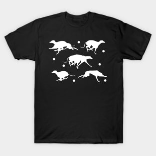 Greyhounds white silhouette T-Shirt